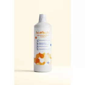Biobubi Gépi mosogatószer és öblítő 1L